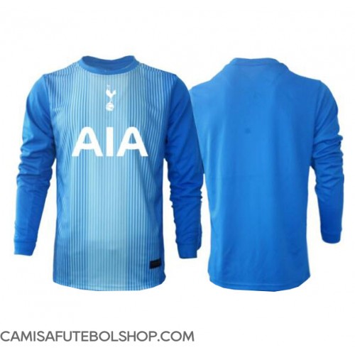 Camisa de time de futebol Tottenham Hotspur Goleiro Replicas 2º Equipamento 2025-26 Manga Comprida